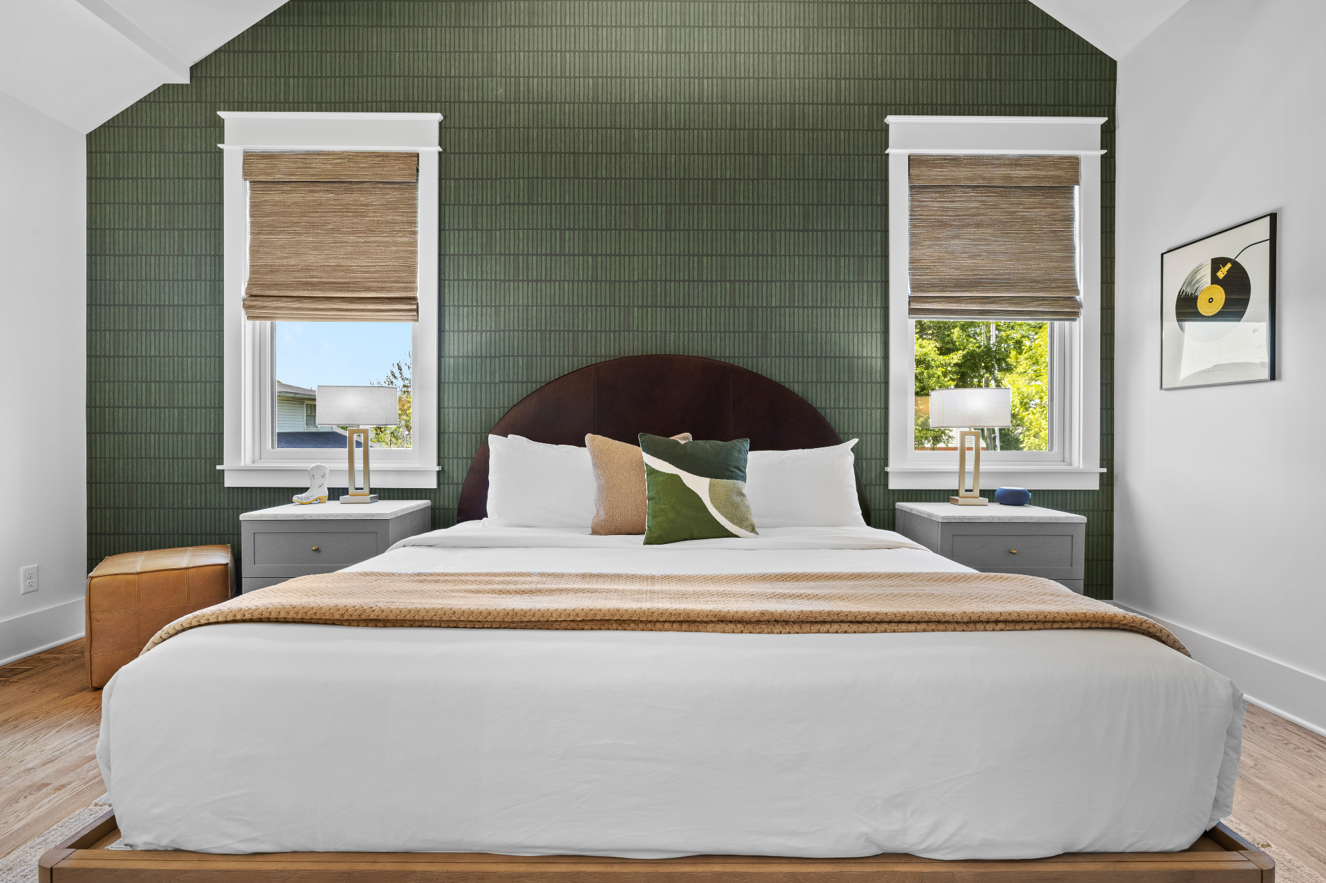 Bright bedroom in a Nashville short-term rental managed by Rest Easy Nashville